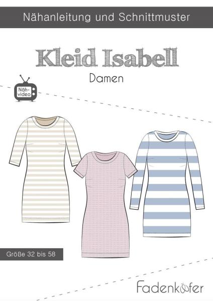 Fadenkäfer Papierschnittmuster Kleid Isabell Damen